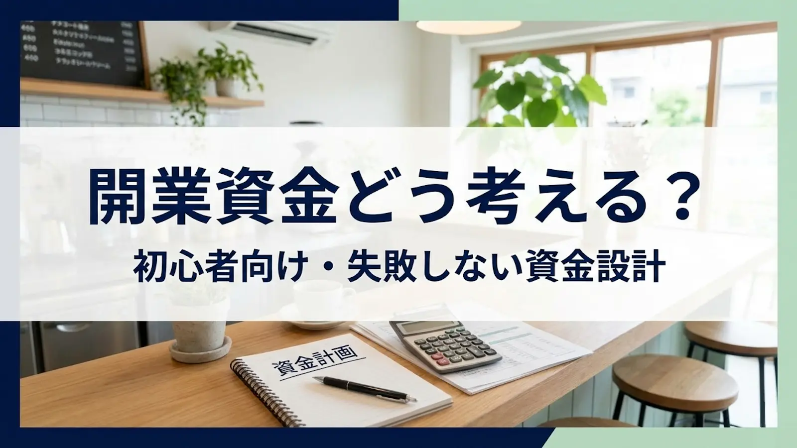 飲食店の資金調達・融資の完全ガイド|開業資金・公庫・返済計画