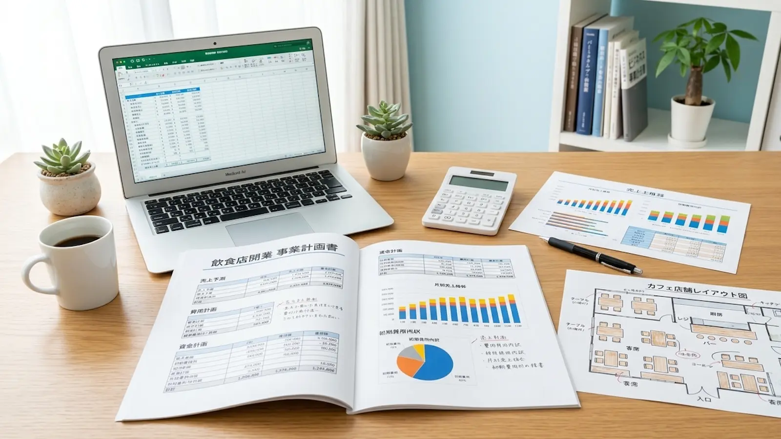 飲食店の事業計画書の書き方|創業融資に通るために押さえるポイント